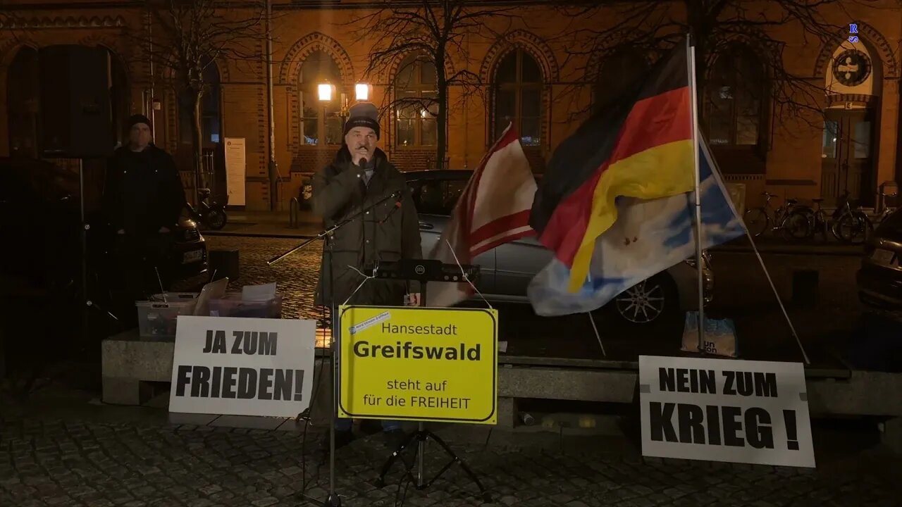 Greifswald - Uwe Ergänzende Worte zu Heiko 20-03-2023