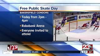 Bakersfield Condors hosting free skate day Saturday