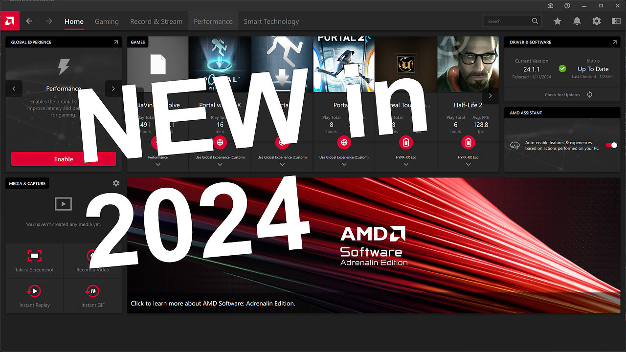 Discover AMD Software Adrenalin 2024 Edition