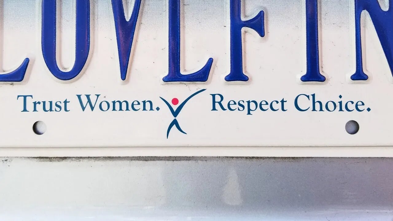 Caller Wants Pro-Choice License Plates