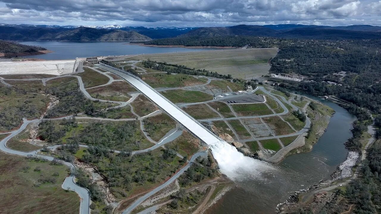 Oroville Spillway March 10, 2023