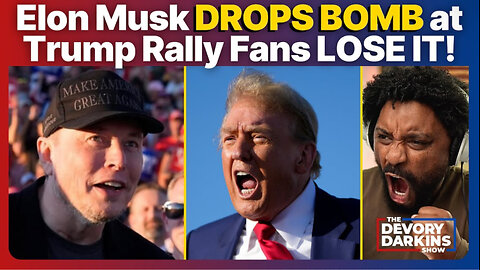 Elon Musk DROPS BOMB At Trump Rally & FANS LOSE IT