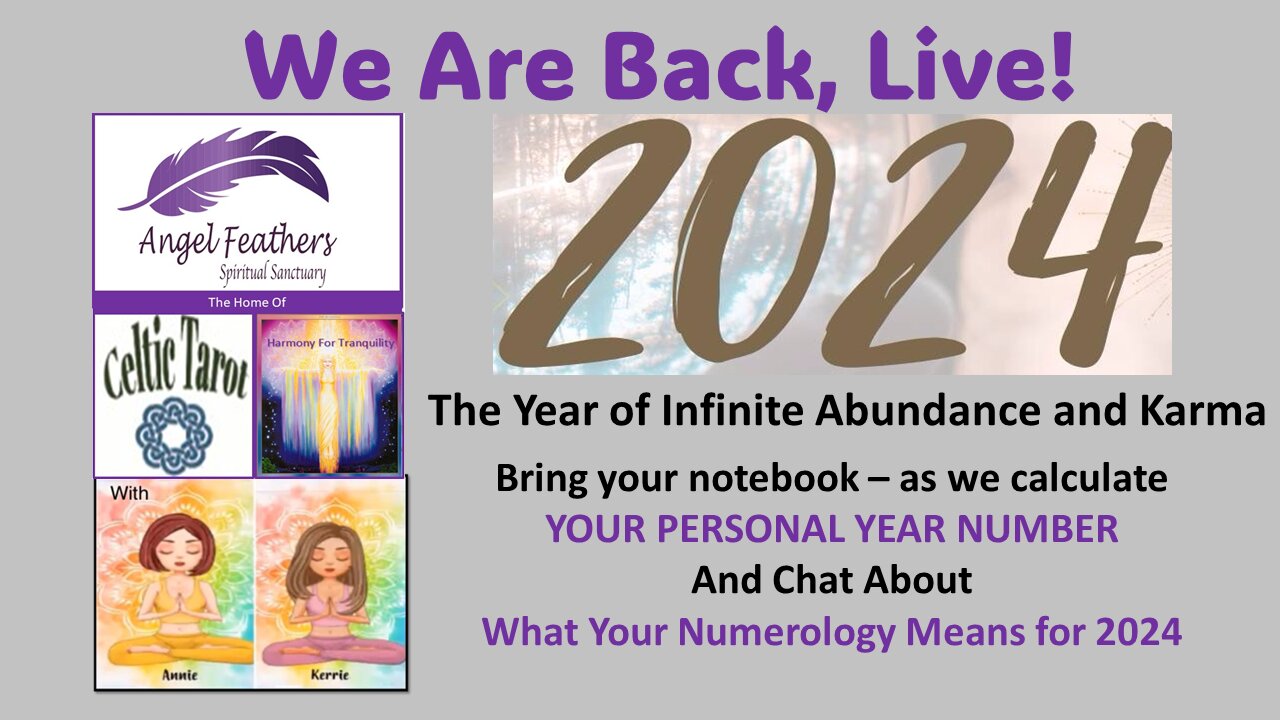 Your Personal Year Number | What does the Numerology Mean for you in 2024?