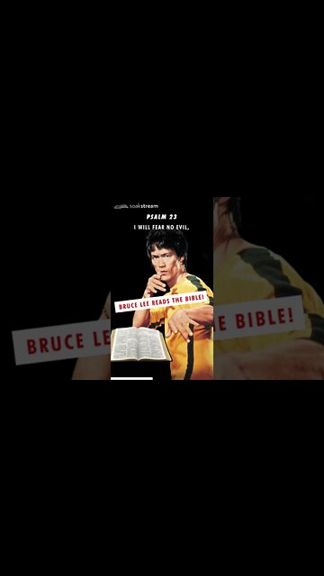 If Bruce Lee got saved and read the Bible! 🙌🏼😱🤯🥷🏼💥😝