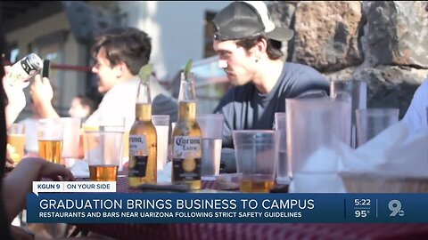 Students flood bars during UArizona's graduation weekend