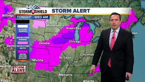 NBC26 Storm Shield weather forecast