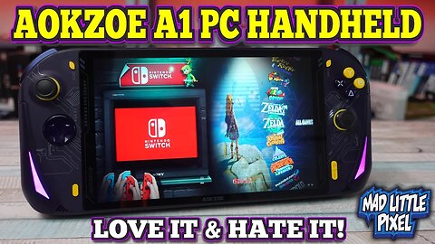 I LOVE & HATE This Handheld Gaming PC! The AOKZOE A1 Is Almost GREAT!