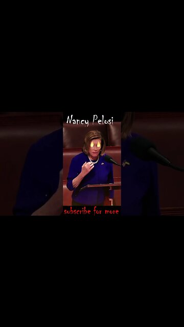 Fire Breathing Nancy Pelosi