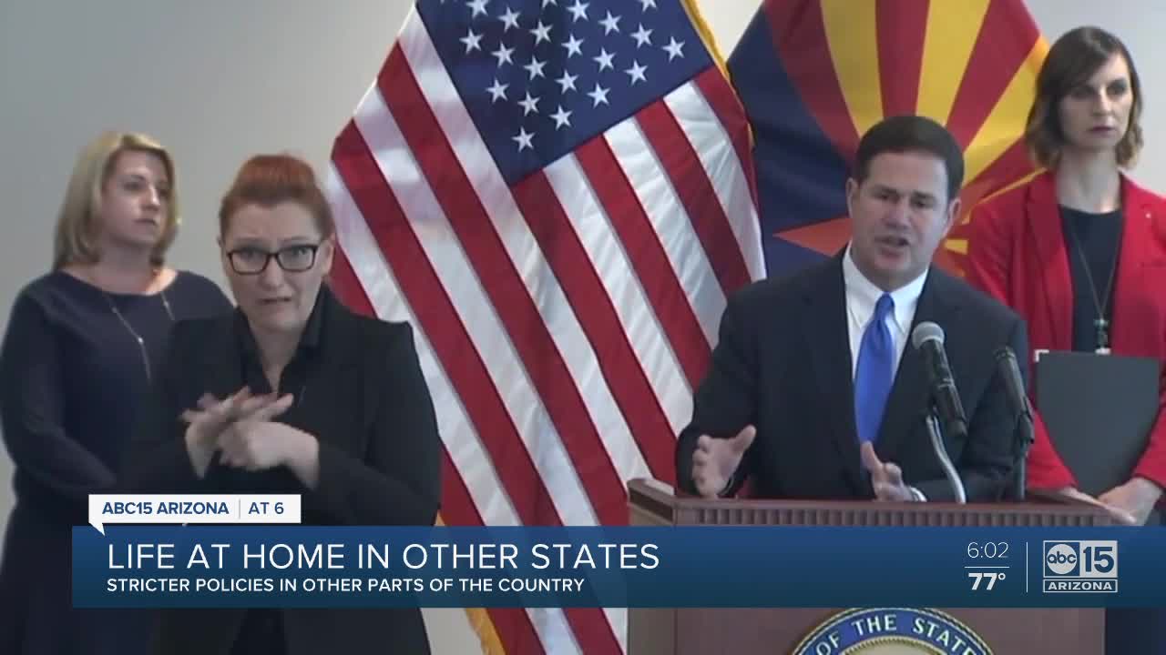 Governor issues 'stay at home' order for Arizona