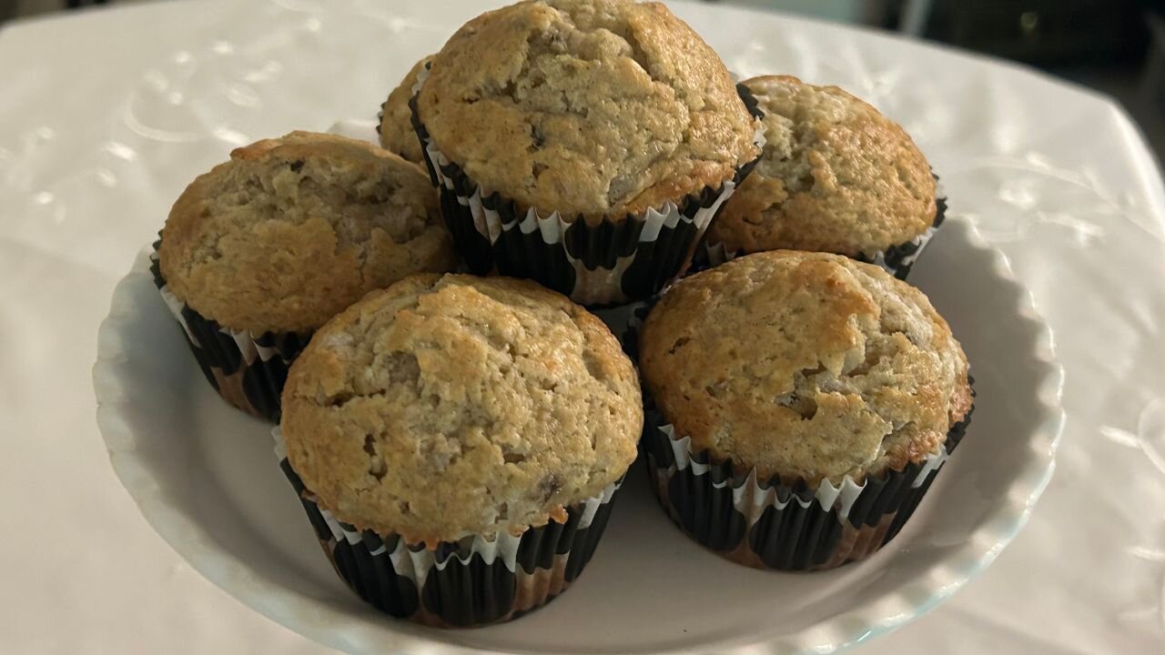 Banana Vanilla Muffins