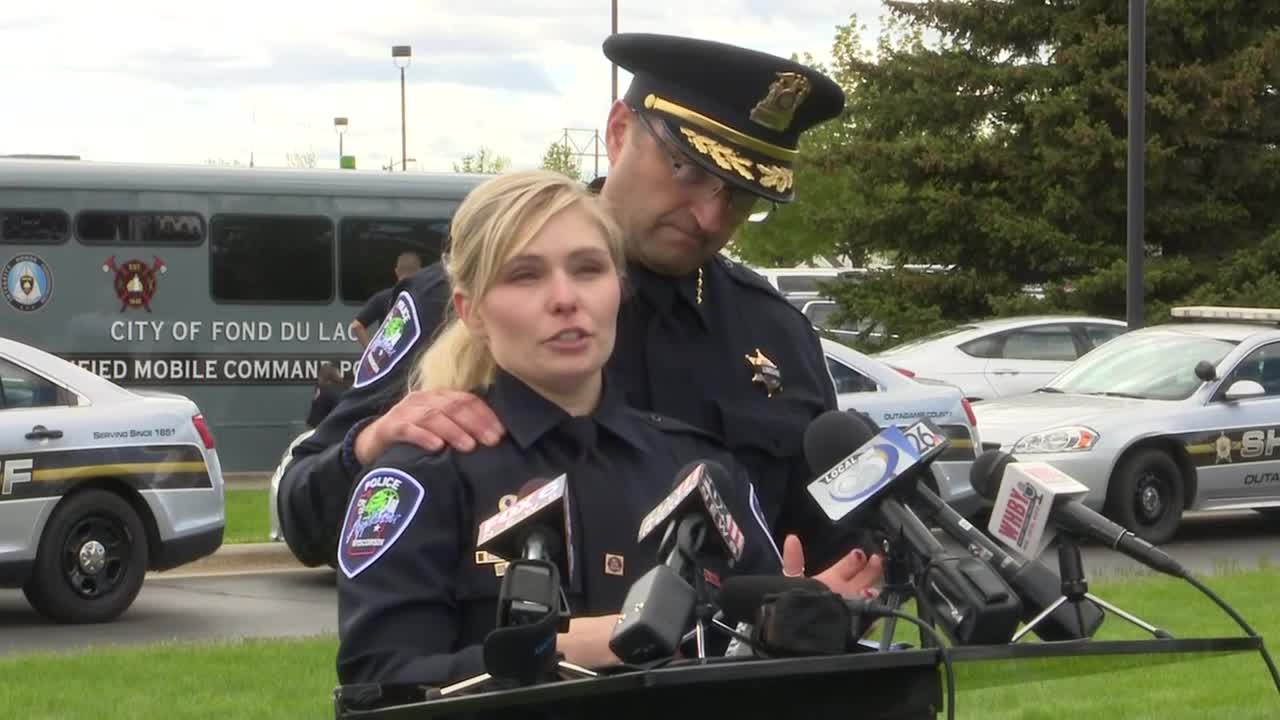 Police deliver statement from Mitch Lundgaard's family