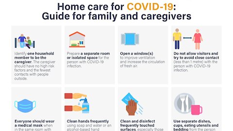 Home care for #COVID19: a guide for family and caregivers by WHO