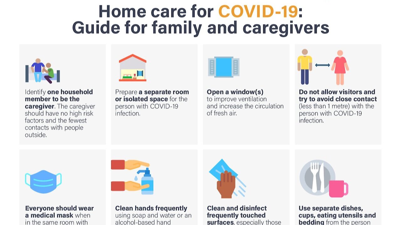 Home care for #COVID19: a guide for family and caregivers by WHO