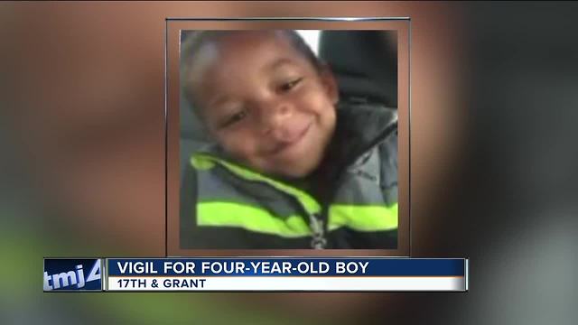 Vigil held for 4 year boy found burned inside Milwaukee apartment