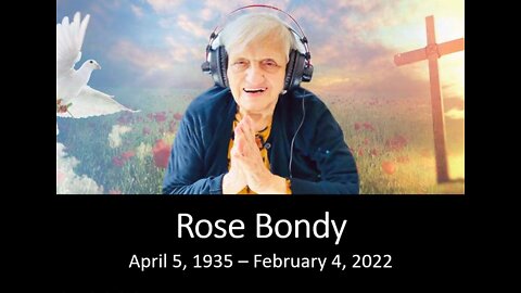 Rose Bondy's Celebration of Life