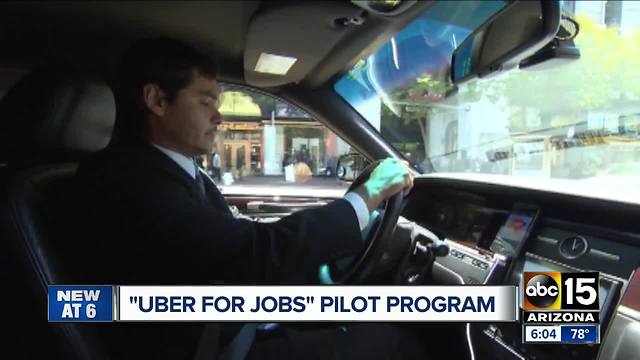 Ducey announces "Uber for Jobs" pilot program