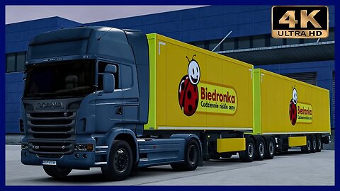 Used Plastics transported with Scania R500 V8 | Euro Truck Simulator 2 Gameplay "4K"