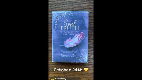 10/24/24 card: consistency