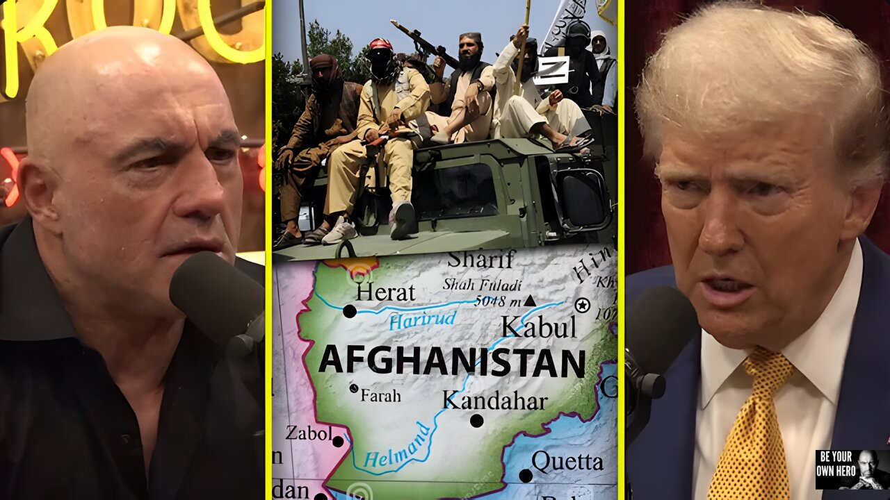 Trump Gives A Behind The Scenes Look At Afghanistan | Joe Rogan & Donald Trump