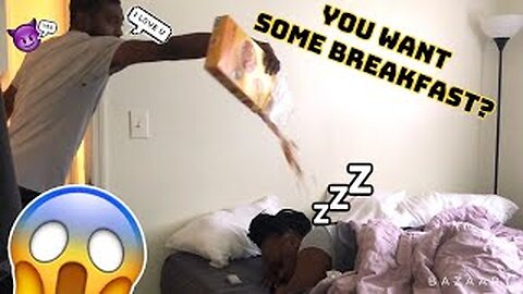 A BREAKFAST SHE'LL NEVER FORGET!