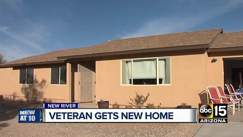 Community helps build new home for Valley veteran