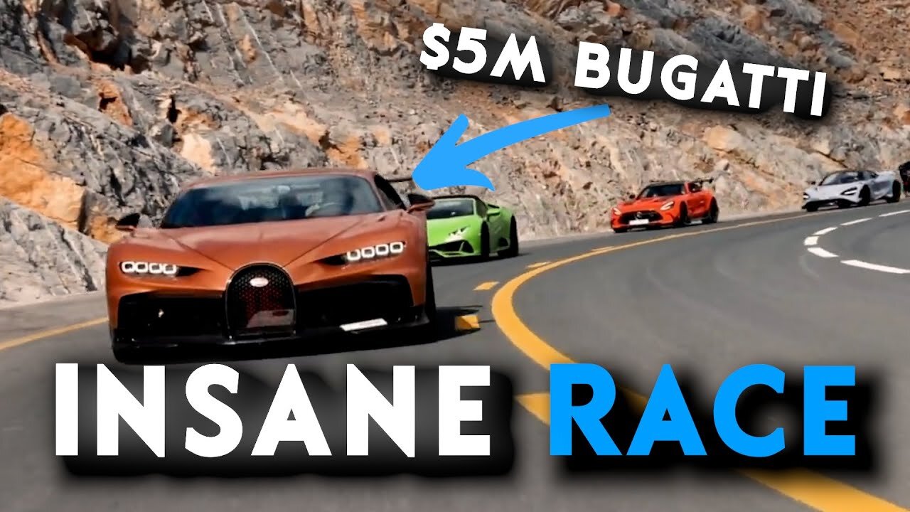 Andrew Tate Races $5M Buggati In Dubai