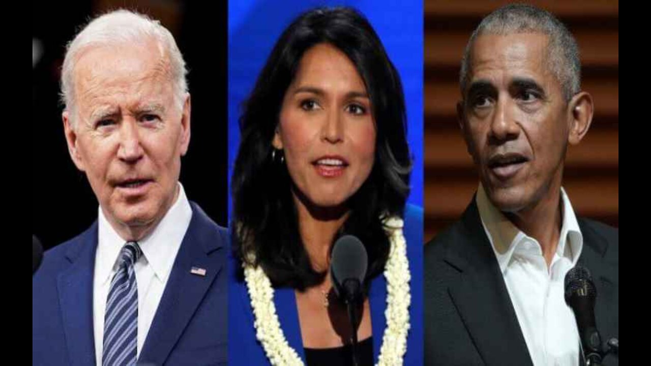 Tulsi Gabbard Connects the Dots Between What Obama Wants and What Biden Does