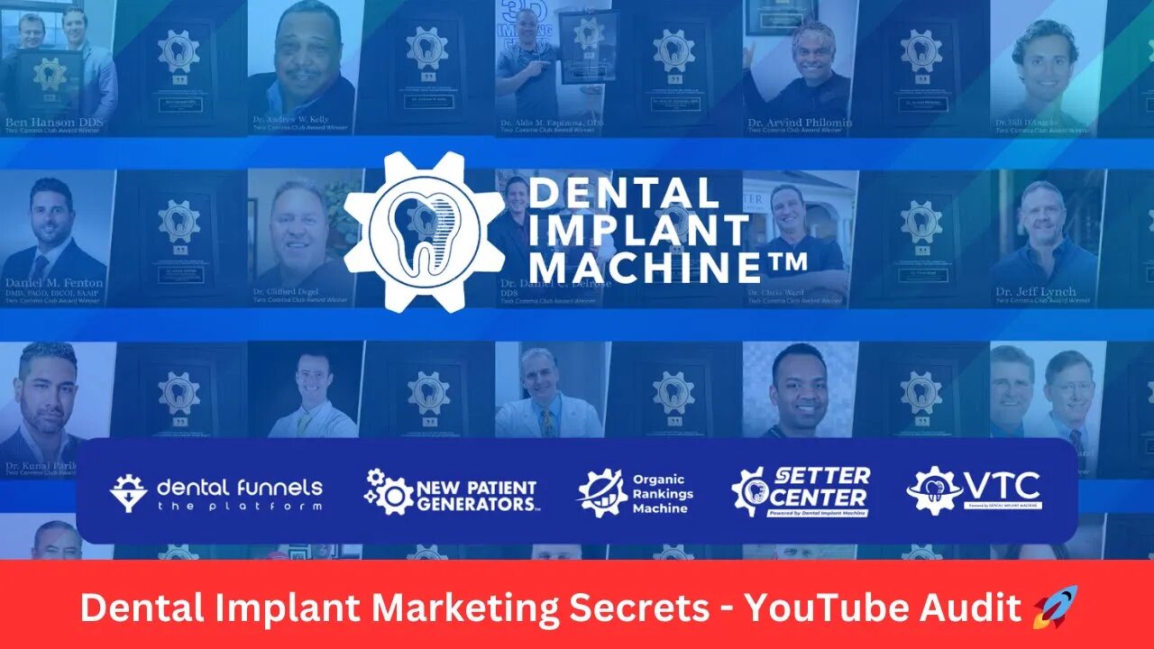 How To Grow on YouTube Dental Implant Marketing Secrets Audit👍