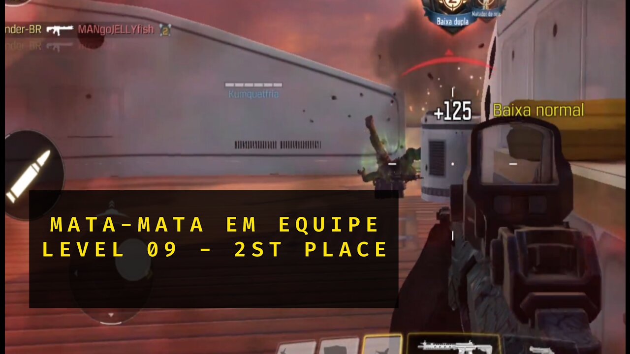 CODM Call Of Duty Mobile - Mais uma partida no LEVEL 09 😎