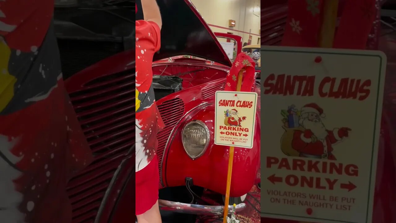 SANTA’S CAR #santa #car #carshow2023 #southpointcasino