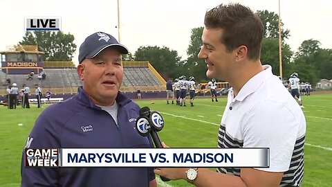 Marysville visits Madison in WXYZ Game of the Week