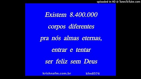 Existem 8.400.000 corpos diferentes pra nós almas eternas entrar e tentar ser feliz sem Deus kfm8574