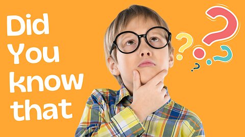 Did You Know That?? 💡🧠 | Quiz | Idea | Knowledge| Brain|