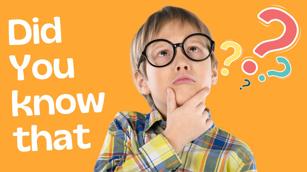 Did You Know That?? 💡🧠 | Quiz | Idea | Knowledge| Brain|