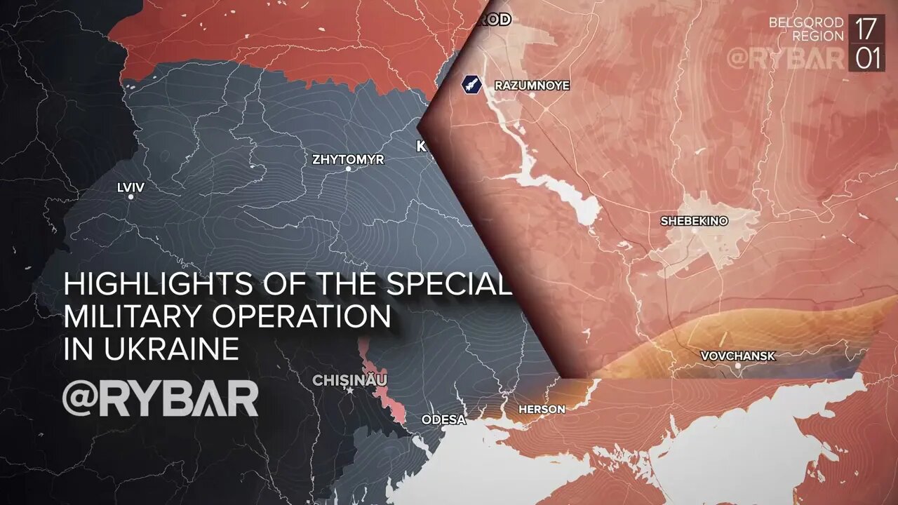 RYBAR Highlights of Russian Military Operation in Ukraine on January 17!