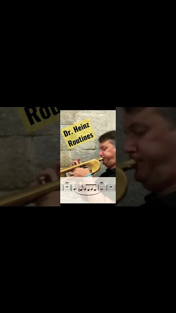 Rotinas Diárias para Trompete - Parte I(01) [NOTAS LONGAS/FLUÊNCIA] - H.Schwebel 01, com Dr. Heinz