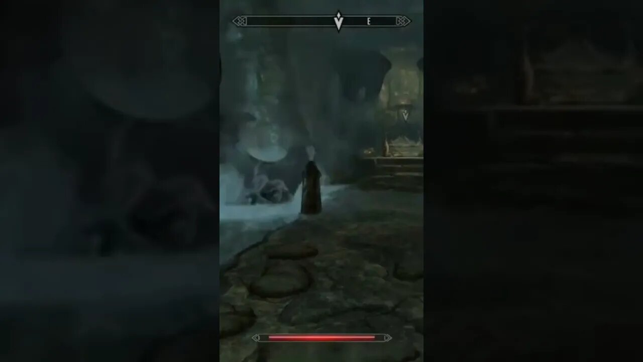 Statues Rise Out of Water #skyrim