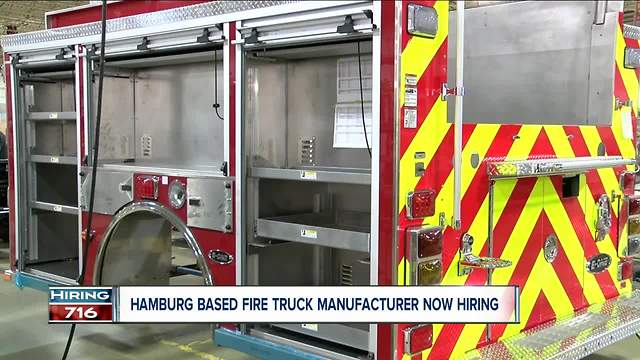 Hamburg fire truck company now hiring