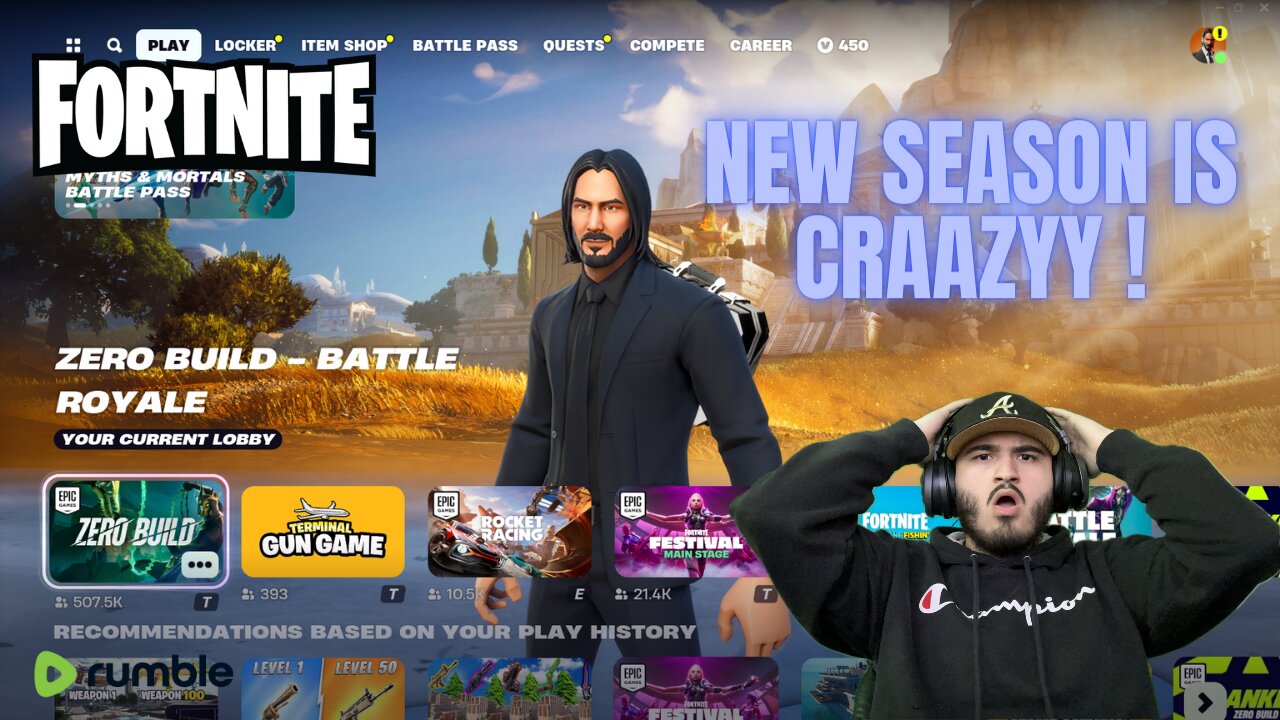 FORTNITE WITH THE GUYS !