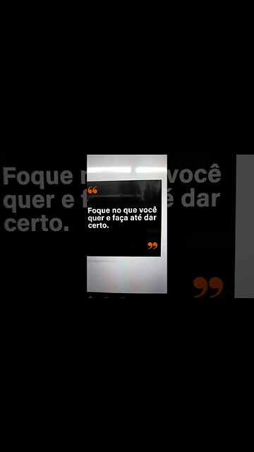 Foque no que você quer e faça até dar certo