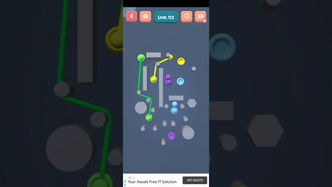 Color Rope Puzzle - Level 123