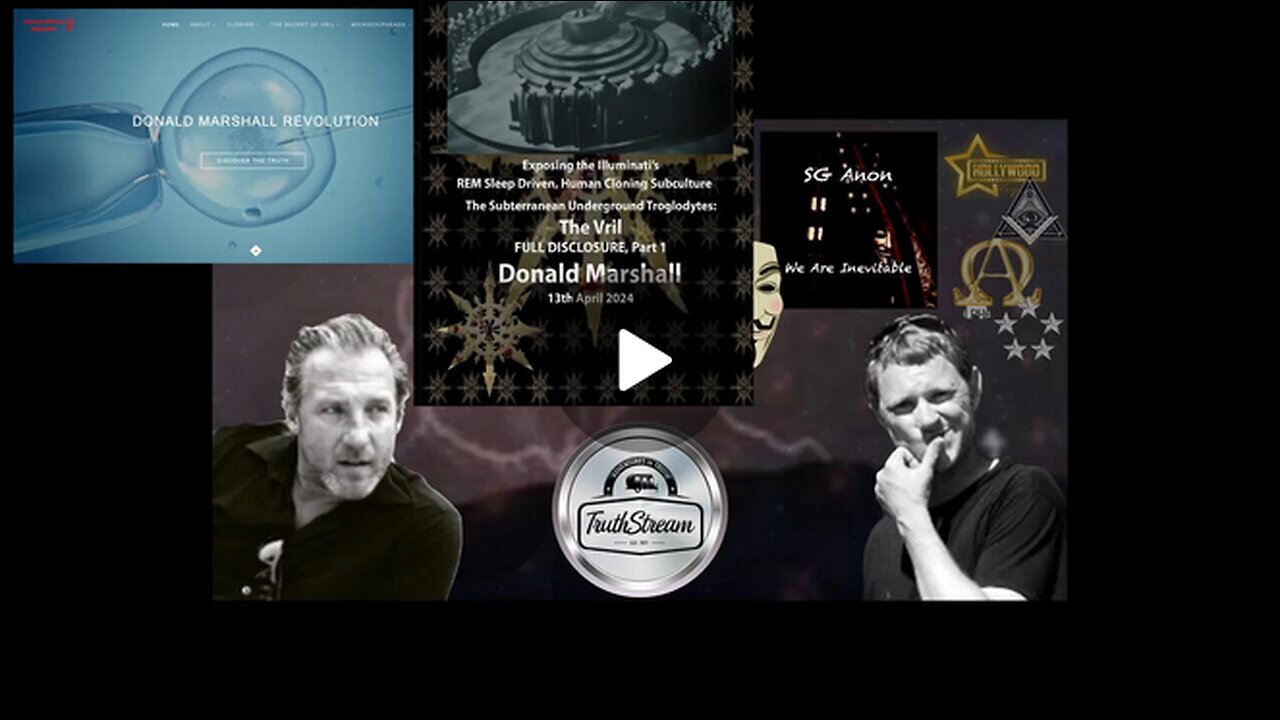 Vril, Donald Marshall, SG Anon, TruthStream, Consciousness, Reptiles, DUMBS: TruthStream