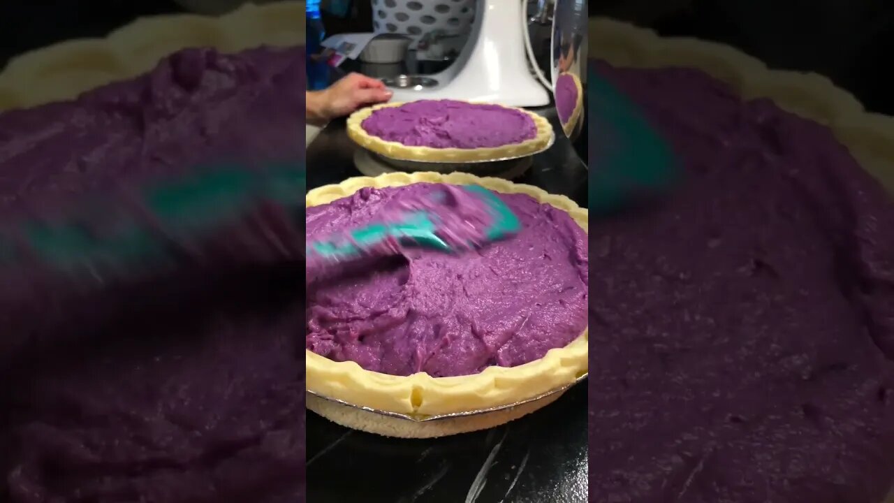 Just add whip! 🥧🍠💜😋👍 #shorts #viral #trending #tiktok #health #pie #baking