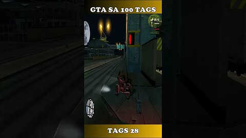 GTA SAN ANDREAS 100 TAGS TAG 28 #shorts #gta #semedissaum
