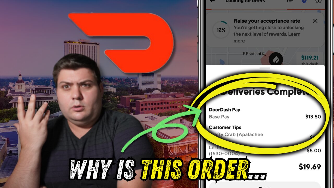 Doordash Driver EXPOSED The Weirdest Surge of Base Pay!