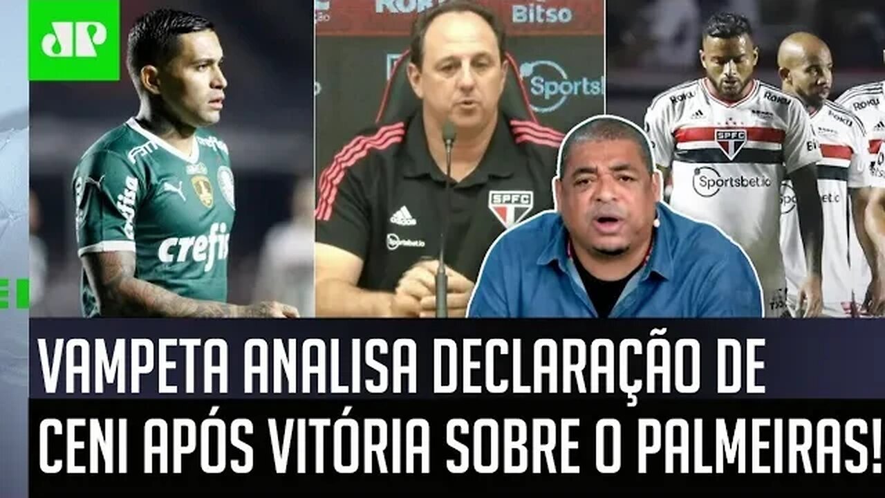 "NÃO É MENOSPREZO! Isso que o Rogério Ceni FALOU foi..." Vampeta É DIRETO após SPFC x Palmeiras