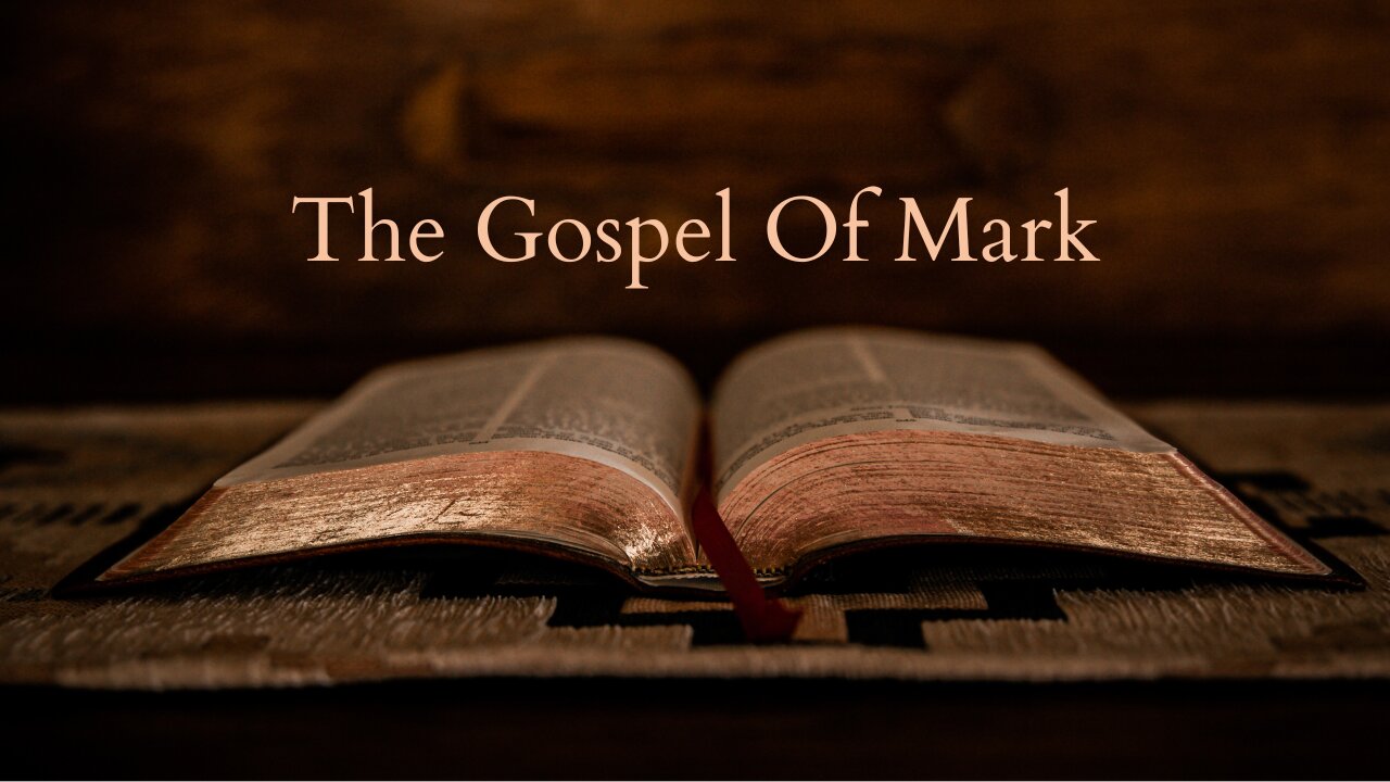 The Gospel Of Mark - KJV