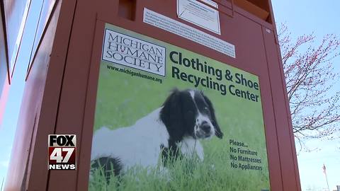 Company to pay $75,000 for deceptive signs on donation bins