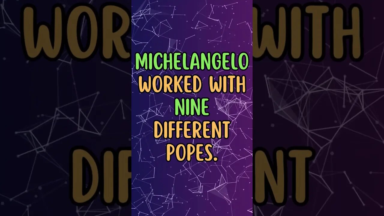 🧑‍🎨Uncovering a Fact of History! #shortsfact #historyfacts #history #michaelangelo #pope