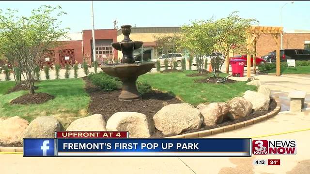 Fremont pop-up park briefly beautifies paved lot